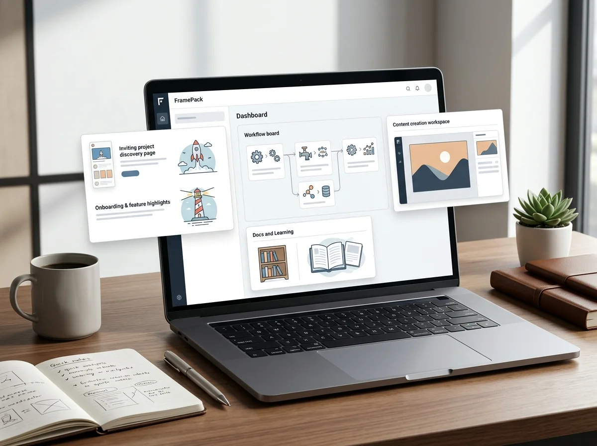 Không gian làm việc hình ảnh của FramePack Studio