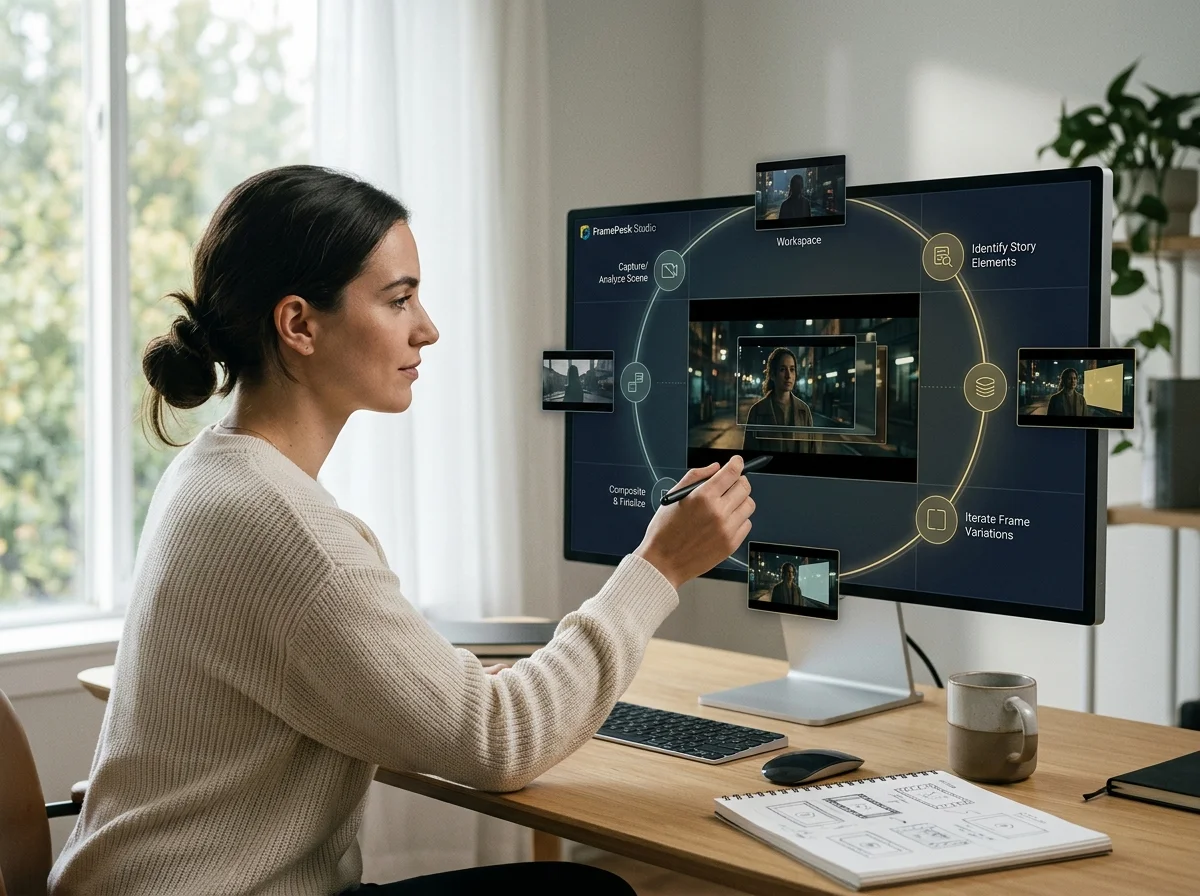 Quy trình làm việc trên trình duyệt FramePack Studio